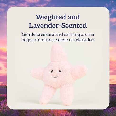 warmies Junior Microwavable & Weighted Stuffed Animals, Starfish - Heated Stuffed Animal Plushie for Warmth & Comfort - Cute Soft Plush Toys for Adults & Children (Boys, Girls, Babies & Toddlers) in Saudi Arabia