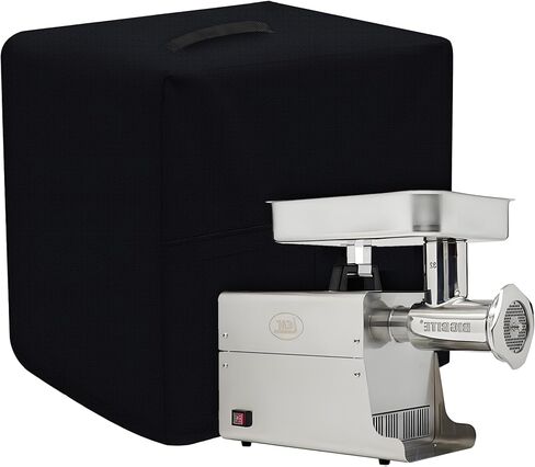 غطاء غبار لمطحنة اللحوم، غطاء لتقطيع الطعام لمنتجات LEM، مطحنة اللحوم BigBite #8، كثافة عالية مقاومة للماء والغبار - 21 بوصة طول × 9.8 بوصة عرض × 16.3 بوصة ارتفاع. (أسود، غطاء فقط) in Kuwait