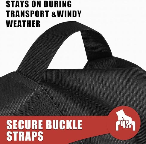 غطاء غبار لمطحنة اللحوم، غطاء لتقطيع الطعام لمنتجات LEM، مطحنة اللحوم BigBite #8، كثافة عالية مقاومة للماء والغبار - 21 بوصة طول × 9.8 بوصة عرض × 16.3 بوصة ارتفاع. (أسود، غطاء فقط) in Kuwait