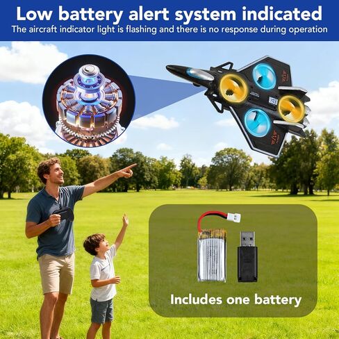 NXD Foam Remote Control Airplanes RC Planes for Kids Adults Beginners, Outdoor Stunt RC Airplane Toy with 360° Flips & Lights, Easy to Fly Gift for Boys Girls in Saudi Arabia