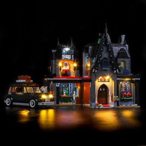 Light kit Compatible with Lego 76786 Morticia's Cottage - No Model Only Light, LED Lighting Accessories Compatible with Lego 76786 (RC Version) in Saudi Arabia