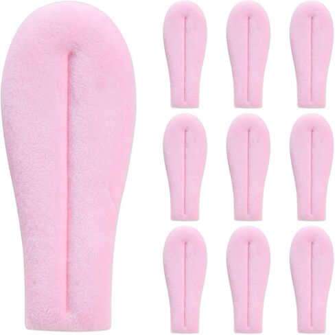 ZORZA 10Pcs Double-Sided Realistic Plush Tongue Prop for DIY Furries Cosplay Pink Cartoon Small Fake Tongue Decoration for Furry Animal Mask Costume Accessories for Craft Making & Fursuits in Saudi Arabia