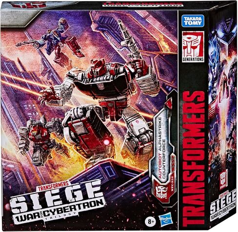 Transformers War for Cybertron WFC-S26 Autobot Alphastrike Counterforce 3-Pack of Converting Action Figures, Robot Toys for Ages 8+ in Saudi Arabia