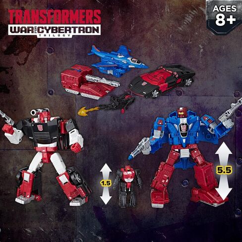 Transformers War for Cybertron WFC-S26 Autobot Alphastrike Counterforce 3-Pack of Converting Action Figures, Robot Toys for Ages 8+ in Saudi Arabia