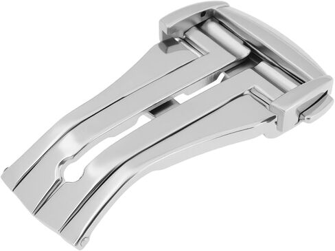 مشبك حزام من الفولاذ المقاوم للصدأ متوافق مع أوميغا سيماستر بلانيت أوشن، فضي in Kuwait