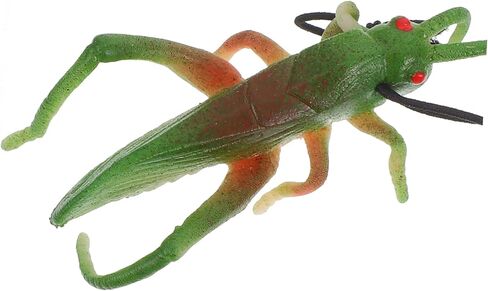 12 قطعة من مجسمات الجنادب الواقعية من تويفيان لنماذج الحشرات التعليمية للحفلات ذات طابع الحشرات، أغطية الكعكة، حشرة مطاطية ناعمة للأولاد in Kuwait