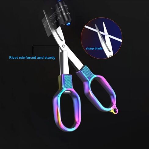 2PCS Folding Scissors, Stainless Steel Safety Portable Mini Travel Small Scissors, Foldable Pocket Badge Scissor, Suitable for Travel, Home, Office, Craft, Sewing, Nurse Accessories in Saudi Arabia