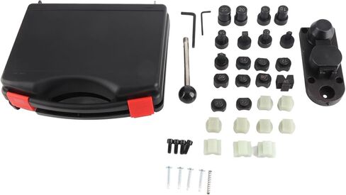 Taddien Ring Bender، أداة ثني الحلقات مع قوالب النايلون، مجموعة أدوات ثني الحلقات الكاملة، مجموعة صنع الحلقات الاحترافية المطورة للمجوهرات والملعقة والخواتم in Kuwait