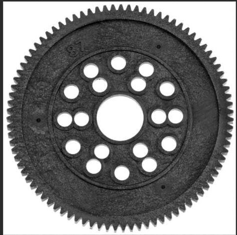 AXI30672 - Axial Original Motor Spurs 48DP 87T | RC Parts Axial RC/Scorpion Axial Wraith AX30672 48DP 87T Spur Gear in Saudi Arabia