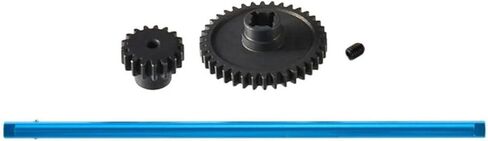 1/18 RC سيارة مجموعة تفاضلية معدنية 38T Gear 17T Gear التفاضلية الناقل محرك رمح التوجيه المحور التروس التفاضلية البالية والعتاد ل WLtoys A949 A959 A969 A979 K929 A959-B A969-B A979-B K929-B RC سيارة in Saudi Arabia