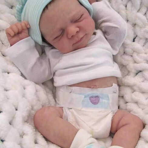 Zero Pam Full Silicone Baby Doll-18'' Reborn Baby Dolls Silicone Full Body Vinyl, Anatomically Correct Girl, Realistic Babys Doll, Posable Real Life Reborn Dolls for Girls in Saudi Arabia