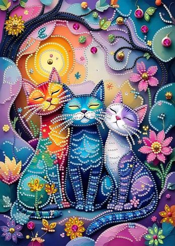 XIYOUVIGOR Special Shape Diamond Art Kits for Adults, Red Dress Beauty in The Hallway Pattern 5D Diamond Painting Kits for Beginner, Gem Art, Diamond Crystal Rhinestones Painting Kits, 11.8x11.8 in in Saudi Arabia