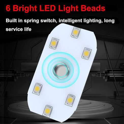 Rechargeable LED Light for Bogg Bags,7-Color Changing, USB-C Charging, 2-Pack in Saudi Arabia