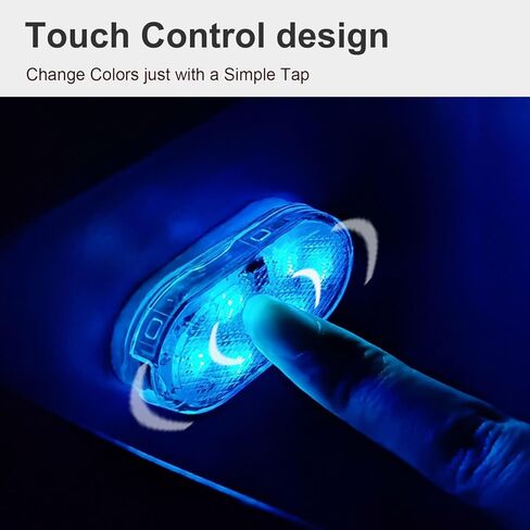 Rechargeable LED Light for Bogg Bags,7-Color Changing, USB-C Charging, 2-Pack in Saudi Arabia
