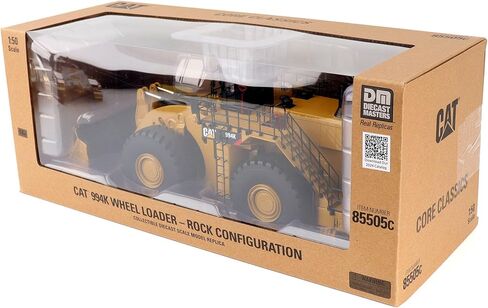 Diecast Masters 1:50 Scale Caterpillar 994K Wheel Loader - Rock Bucket Version in Yellow | Core Classics Series Cat Trucks & Construction Equipment Model 85505C in Saudi Arabia