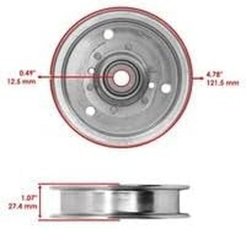 #US Part Replacement for Deck Pulley for Bad-Boy Diesel 1100cc 1500cc 2016-2020/033-6001-00#USPartNH7529 in Saudi Arabia