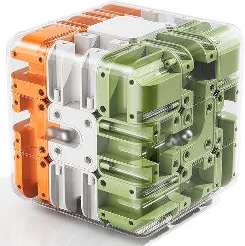 لغز مكعب متاهة ثلاثي الأبعاد كبير - لعبة تحفيز الدماغ الجذابة، مكعب متاهة ثلاثي الأبعاد in Kuwait