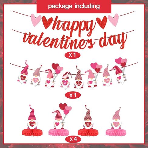 Happy Valentines Day Decorations Happy Valentines Day Banner Decorations for Party in Kuwait