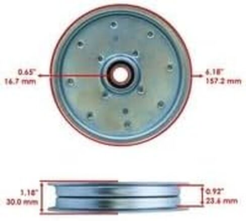 #US Part Replacement for Drive Pulley for John-Deere Z720E Z730M Z735E Z735M Z740R Mid-Duty for ZTrak in Saudi Arabia