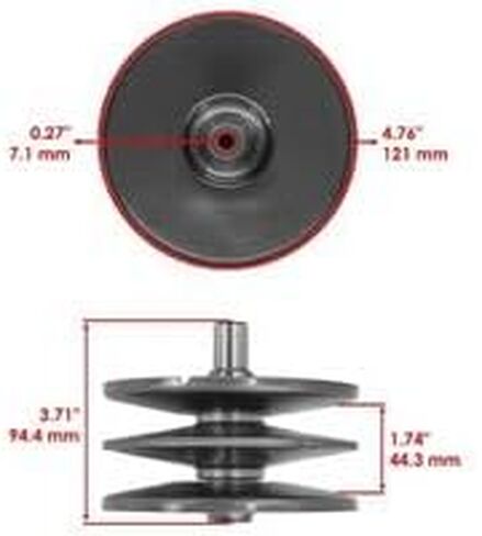 #US Part Replacement for Variable Speed Pulley for MTD CLT42 LT36 LT4200 M175-42 T100 CLT38 CR30 in Saudi Arabia