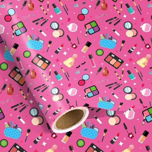 Pineraap Bunny Baby Shower Wrapping Paper Roll for Girl Boy, Hello Little One Design Gift Wrap Paper, Cute Rabbit Gift Packing Paper Art Paper for Baby Shower Newborn Birthday Party, 17Inch x 16.5Feet in Saudi Arabia