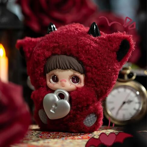صندوق أعمى من القطيفة من CALEMBOU، سلسلة Maymei اللطيفة May I Love You من الفينيل المحشو الناعم، ألعاب قطيفة قابلة للتجميع لهدايا عيد الحب in Saudi Arabia