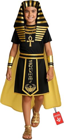 Morph Egyptian Costume Kids, Pharaoh Costume Kids, Egyptian Costumes For Boys, World Book Day Costumes For Boys in Saudi Arabia
