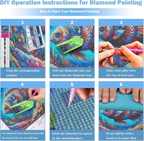 مجموعات الفن الماسي على شكل فراشة من rekxtmo DIY للبالغين، لوحة ألماس 5D للمبتدئين، نقطة الماس الموسيقية، مجموعة طلاء الأحجار الكريمة، مجموعة لوحات فنية صغيرة من الألماس، الحرف اليدوية للبالغين، ديكور جدار المنزل 14 × 14 بوصة in Kuwait