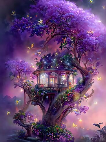 Rekxtmo DIY Butterfly Diamond Art Kits for Adults, 5D Diamond Painting for Beginners, Music Diamond Dot, Gem Painting Kit, Small Dimond Art Paintings Kit, Crafts for Adults, Home Wall Decor 14x14inch in Kuwait