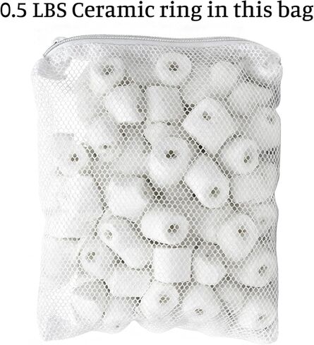 10 Pcs 4 x 6 inch Mesh Filter Bags, Reusable Bags with Zipper, Aquarium Filter Media Bag, Reusable Mesh Bags for Fish Tank Aquarium Filters in Saudi Arabia