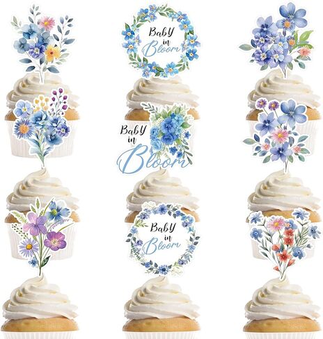 Locally Grown Baby Shower Decorations, 36 Pcs Farmers Market Cupcake Toppers, Farm Fresh Vegetable & Baby Animal Cupcake Decorations for Girls Boys Baby Shower Party in Saudi Arabia