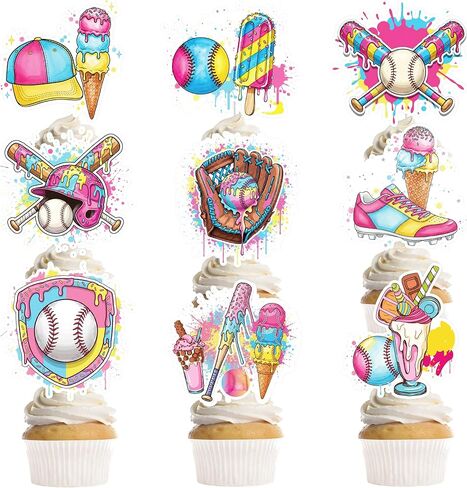 Locally Grown Baby Shower Decorations, 36 Pcs Farmers Market Cupcake Toppers, Farm Fresh Vegetable & Baby Animal Cupcake Decorations for Girls Boys Baby Shower Party in Saudi Arabia