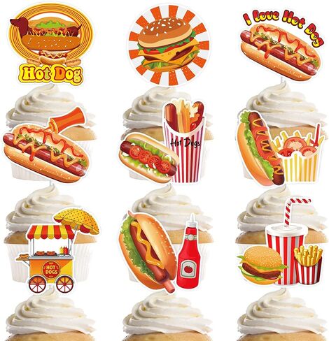 Locally Grown Baby Shower Decorations, 36 Pcs Farmers Market Cupcake Toppers, Farm Fresh Vegetable & Baby Animal Cupcake Decorations for Girls Boys Baby Shower Party in Saudi Arabia