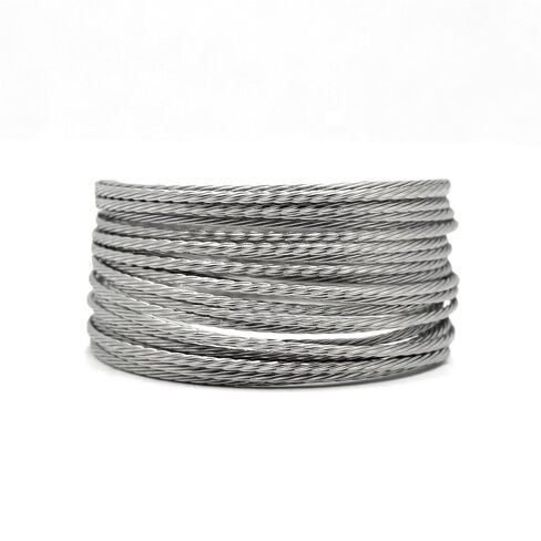 PHS Stainless Steel Wire - Heavy Duty Hanging Wire for Picture Frames, Mirrors, and Wall Decor - Supports up to 100 lbs - 9-Feet - (Pack of 1) in Saudi Arabia