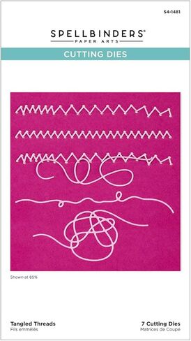 Spellbinders S4-1481 Tangled Threads Etched Dies from The Beautifully Imperfect Collection in Saudi Arabia