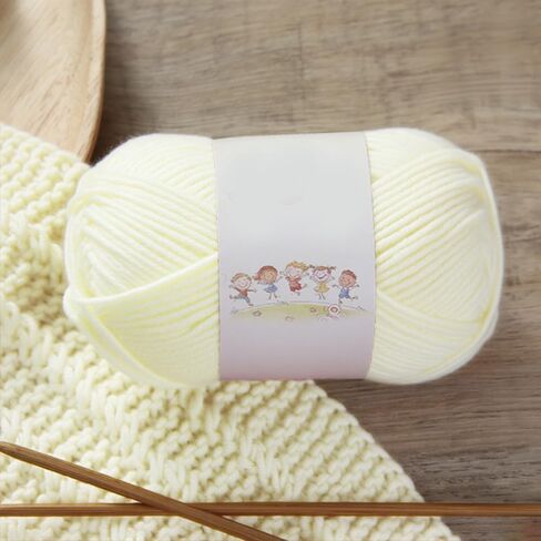 Soft Yarn for Crochet, Crochet - Bright Colors, Perfect for Scarves, Shawls, Blankets and Garments, Skin in Saudi Arabia