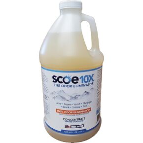 مركز مزيل الرائحة SCOE 10X - يصنع 5 جالون - مزيل رائحة البول in Kuwait
