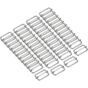 uxcell Adjustable Buckle Rectangle Tri-Glide Slides Adjuster Strap in Saudi Arabia