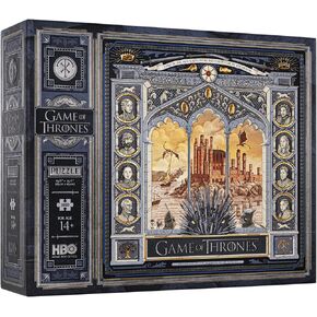 أحجية الصور المقطوعة المميزة من Game of Thrones - تفاصيل من رقائق الذهب، مع حقيبة حمل لهواة التجميع - تجربة تفاعلية لمحبي GOT - مثالية للهدايا in Kuwait