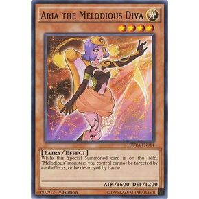 يو غي أوه! - Aria The Melodious Diva (DUEA-EN014) - Duelist Alliance - إصدار غير محدود - شائع in Kuwait