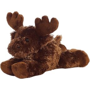 Aurora® Adorable Mini Flopsie™ Maxamoose™ Stuffed Animal - Playful Ease - Timeless Companions - Brown 8 Inches in Saudi Arabia