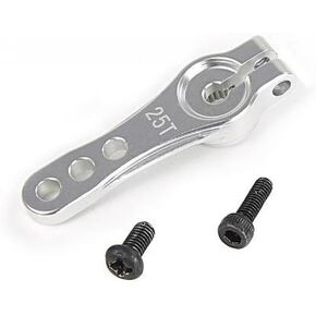 25t CNC Throttle Brake Servo Arm Compatible with 1/5 Buggy RC Cars ROVAN ROFUN KM 5B 5T 5SC Parts(Silver) in Kuwait