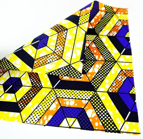 40pcs 10 x 10 Inch African Fabric Squares No Repeat Quilting Fabrics Bundles Kente Cloth Ankara Wax Print Fabric Bundles for DIY Sewing Patchwork Accessories in Saudi Arabia