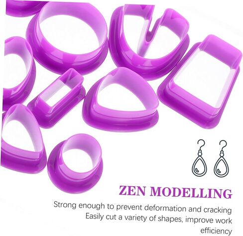 Polymer Clay Molds Jewelry Making Supplies DIY Earring Cutters Molds in Saudi Arabia