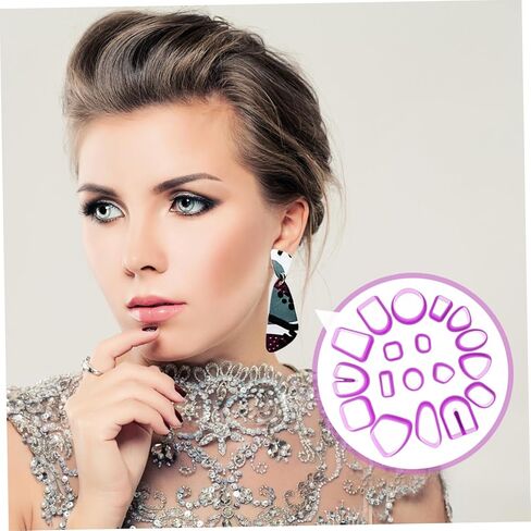 Polymer Clay Molds Jewelry Making Supplies DIY Earring Cutters Molds in Saudi Arabia
