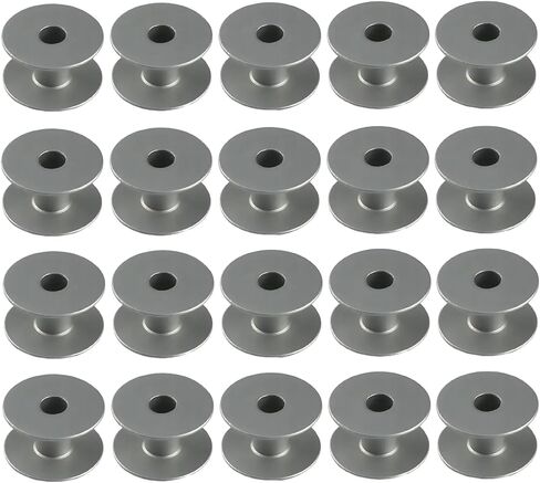 BLOOY MA10A0123 Large Capacity Aluminum Bobbin Fit PLK-E1010, PLK-E2516, PLK-E4030, PLK-B1006, AMS-210D, BAS-311G Pattern Machines (20PCS) in Saudi Arabia