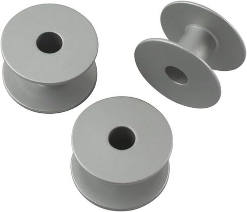 BLOOY MA10A0123 Large Capacity Aluminum Bobbin Fit PLK-E1010, PLK-E2516, PLK-E4030, PLK-B1006, AMS-210D, BAS-311G Pattern Machines (20PCS) in Saudi Arabia
