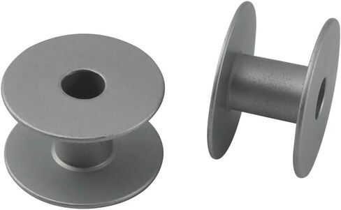 BLOOY MA10A0123 Large Capacity Aluminum Bobbin Fit PLK-E1010, PLK-E2516, PLK-E4030, PLK-B1006, AMS-210D, BAS-311G Pattern Machines (20PCS) in Saudi Arabia