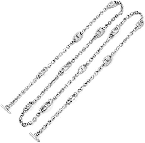 Conversion Kit for Kelly Wallet Constance Long Wallet Insert With Chain Kelly wallet Strap Insert Gift For Her (Silver) in Saudi Arabia