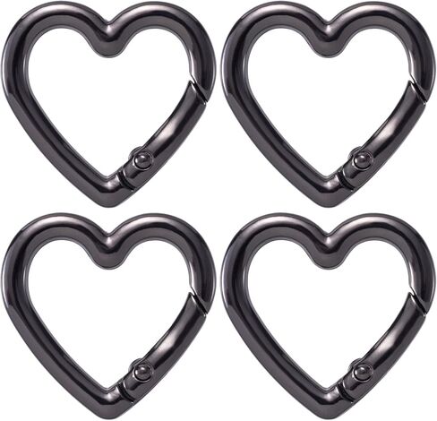 Keychain Clip, Zinc Alloy Heavy Duty Carabiner, Spring Snap Clasp Hook for Bags Purses Backpack Straps Belt DIY Crafts in Saudi Arabia